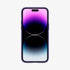 ACS04813 - iPhone 14 Pro Max Case Liquid Air in matte black showing the back